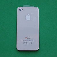 Задня панель корпуса Apple iPhone 4S, біла, з компонентами, High Copy