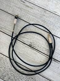 Аудіо кабель 3,5 мм / 3,5 мм 2pin white 2m (пружина, метал.коннект, тех.пакет)