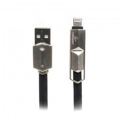 Кабель Cablexpert CC-USB2--1m USB2.0 / Micro Usb + перехідник iPhone 5 , 1м чорний