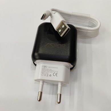  Зарядка Aspor A93 2USB / 2.1A + microUSB кабель