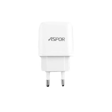 Зарядка Aspor A828 + USB кабель Micro, 2USB/2.4A