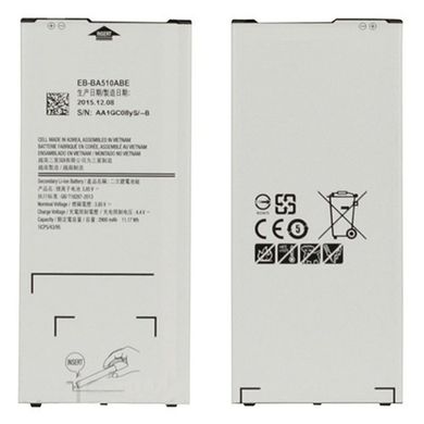 Акумулятор EB-BA510ABE Samsung A510 Galaxy A5 (2016), Li-ion, 3,85 B, 2900 мАг