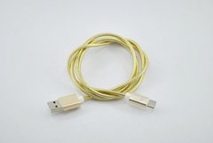 USB кабель MicroUSB 4you DL-003 (Метал.оплетка-пружина)